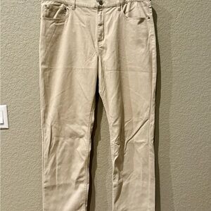Men's Light Khaki Regular Fit Izod Jeans